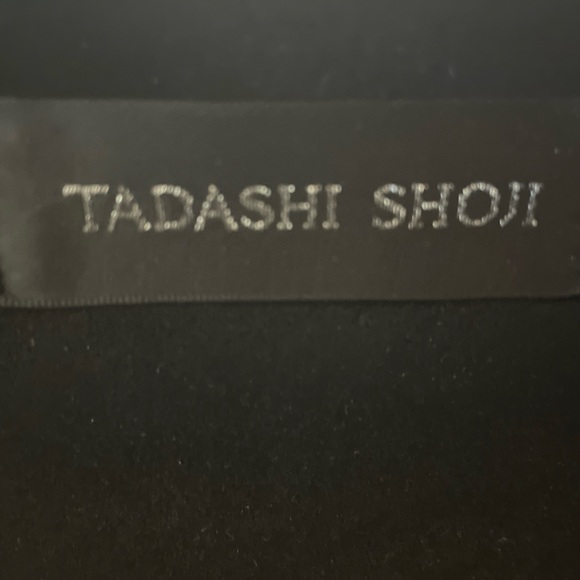 TADASHI SHOJI Carla CLUTCH IVORY VELVET Handbag Gold Removable Strap Purse NWT - Picture 3 of 8